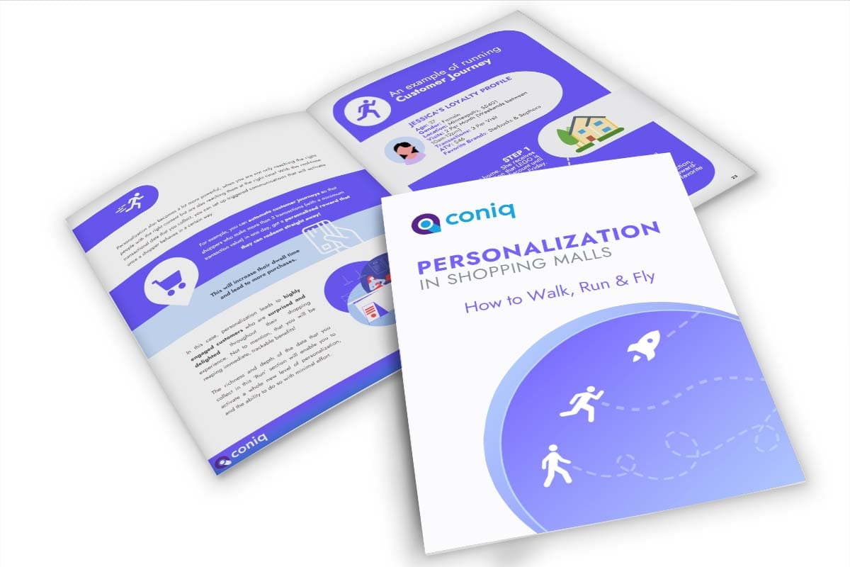 Personalization in Shopping Malls: How to Walk, Run & Fly